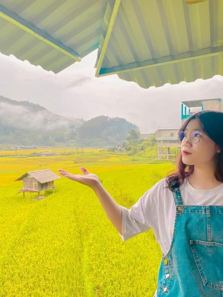 Hoa Son Tra Hotel Mu Cang Chai 外观 照片